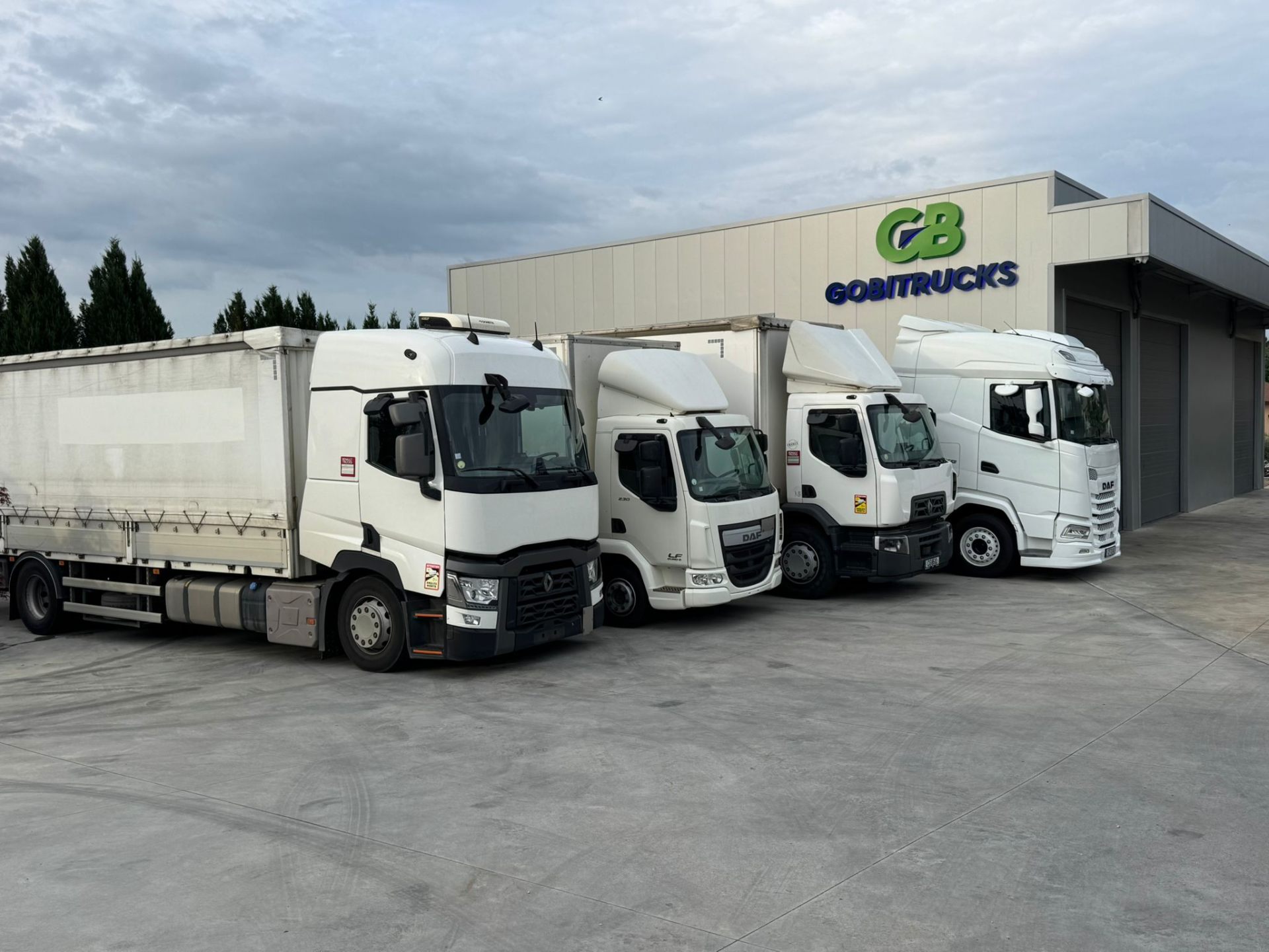 Frota de camiões pesados GOBITRUCKS